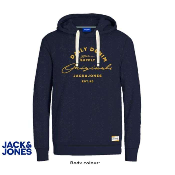 Jack & Jones - Sudadera Reuben logo bordado